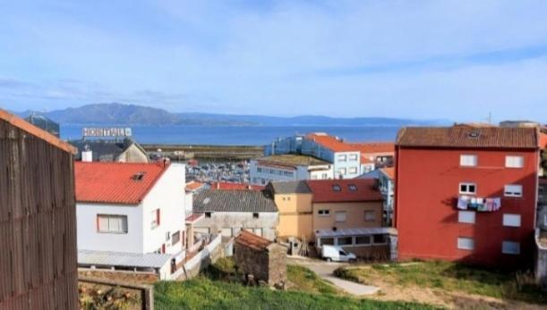 Apartamento Piso grande con terraza Finisterre Exterior foto