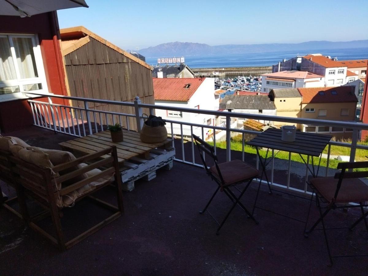 Apartamento Piso grande con terraza Finisterre Exterior foto